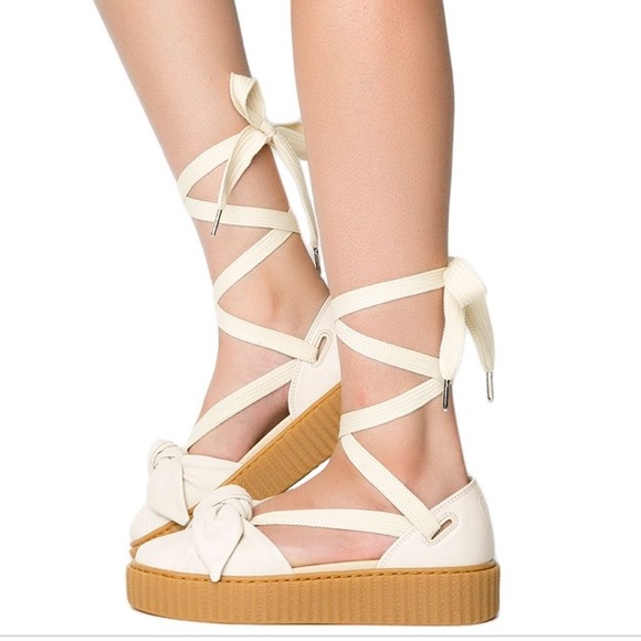 New Puma Fenty By Rhianna Bow Creeper Sandals Sz 6 - Picture 3 of 8